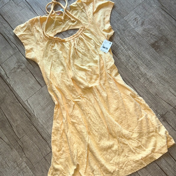 Free People | Vivi Open Back Stretch Cotton Dress, M - Picture 6 of 7